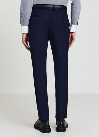 Pantaloni tessuto operato