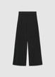 Pantaloni palazzo a tinta unita - XS