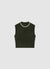 Gilet in maglia con applicazioni strass