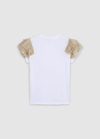 T-Shirt Tüllärmel