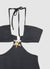 Costume intero con cut-out e stella marina