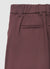 Pantaloni con elastico in vita e risvolto