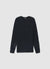 Bouclé-Pullover mit Rundhalsausschnitt in Uni