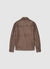 Giubbotto overshirt simil camoscio con bottoni
