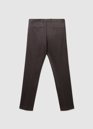 Einfarbige, maßgeschneiderte Chino-Hosen