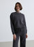 Uni-Farbener Rundhalsausschnitt-Sweatshirt