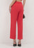 Pantalone classico con risvolto