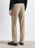 Regular trousers with extended waistband