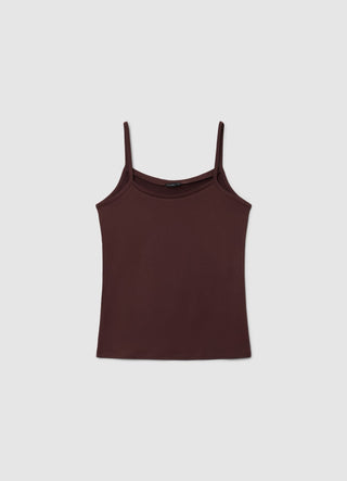 Top basic con spalline sottili