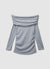 T-shirt a spalle scoperte