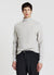 Rollkragenpullover mit Waffelstruktur