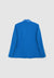 Double-breasted satin-like collar jacket