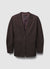 Fitted single-breasted jacket