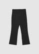 Pantalone cropped flare in rasatello - XXL