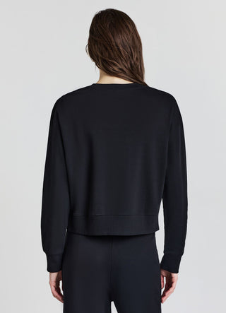 Felpa girocollo basic