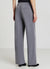 Straight trousers with pocket