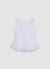Balloon effect peplum top