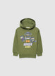 Hoodie with ninja print - 4-5