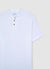 Camicia bottoncini tessuto goffrato