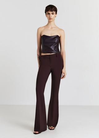 Bralette-Top in Lederoptik