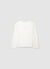 T-shirt a maniche lunghe con ricamo e scritta