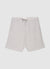 Linen blend bermuda shorts