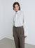 Camicia a righe con cravatta