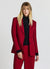 Single-breasted jacket with flap pockets