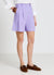 Bermuda-Shorts aus Leinenmischung