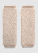 Knitted arm warmers with sequins - TU