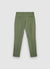 Pantaloni a sigaretta in rasatello di cotone