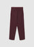 Pinstriped straight-leg trousers