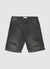 Denim shorts with rips and cuffs
