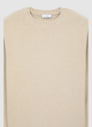 Chenille crew neck jumper