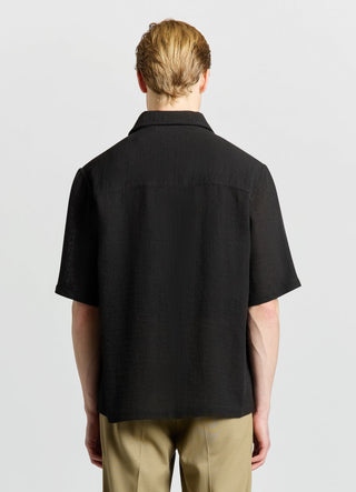 Camicia boxy tinta unita