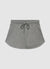 Shorts jogging con effetto luccicante