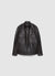 Giacca effetto pelle con zip e tasche applicate