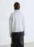 Pull col roulé boxy en côtes anglaises