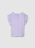 Blusa con maniche a volant