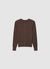 Crew neck cardigan with buttons