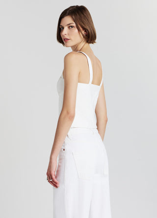 Top bustier con stecche