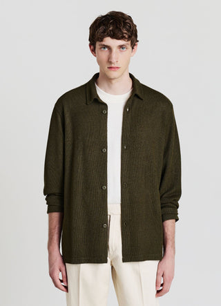 Camicia classica traforata