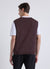 Gilet in maglia con bottoni