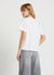 T-shirt girocollo a tinta unita