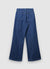 Jeans palazzo con bottoni
