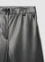 Pantaloni straight a tinta unita