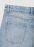 Shorts mom in denim con strappi