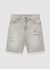Pantaloncini in jeans con strappi