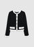 Cardigan with gold buttons