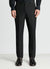Tailored trousers with a crease and welt pockets
